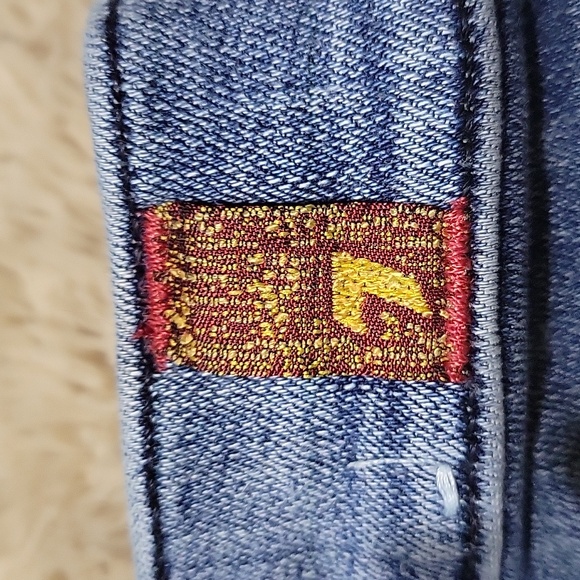 7 For All Mankind Jeans Cropped Boot Sz 30 - Picture 7 of 11